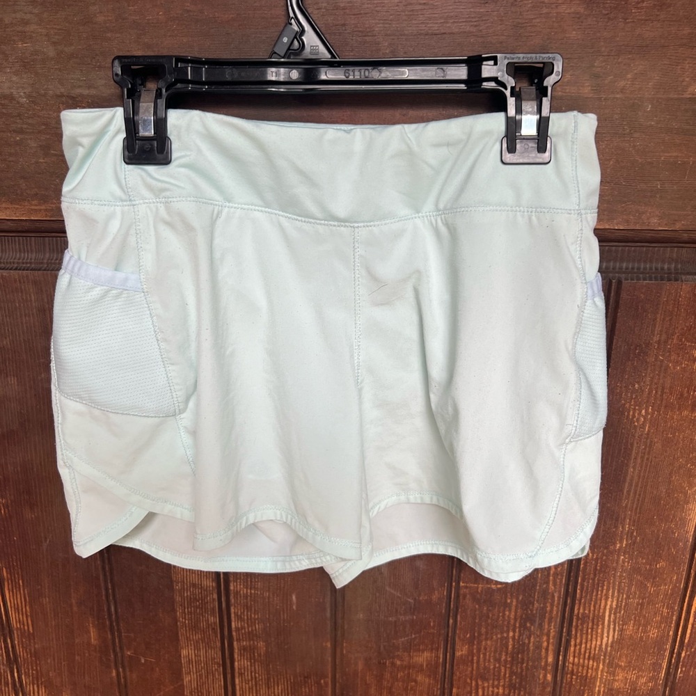 Athleta Girl Record Breaker 3” Shorts, mint color, GUC